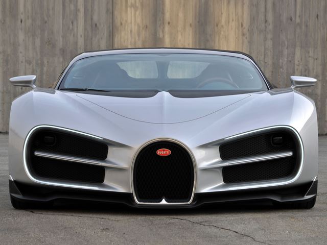 Bugatti не одобрил оригинальный дизайн передней части для Chiron